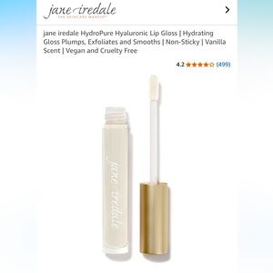 Jane Iredale HydroPure Hyaluronic Lip Gloss - Sheer Gold